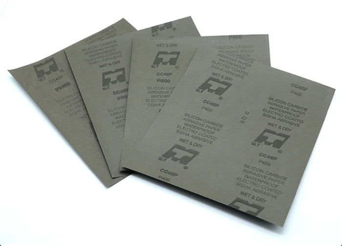 Polishing sand paper